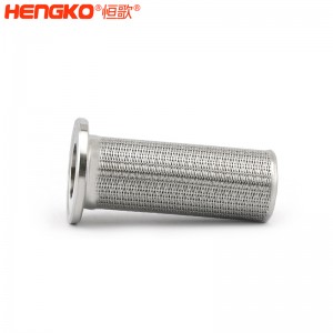 耐高溫可定制微米多孔絲網(wǎng)粉末燒結(jié)304 316 316L不銹鋼金屬濾芯濾可重復使用 過濾系統(tǒng)用