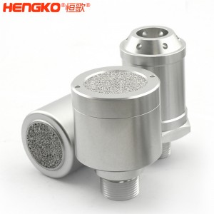 恒歌定制孔徑0.2-120μm不銹鋼氣體傳感器防爆外殼,耐腐蝕防水金屬過(guò)濾器