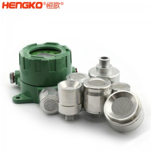 恒歌定制孔徑0.2-120μm不銹鋼氣體傳感器防爆外殼,耐腐蝕防水金屬過(guò)濾器