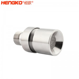 恒歌定制孔徑0.2-120μm不銹鋼氣體傳感器防爆外殼,耐腐蝕防水金屬過(guò)濾器
