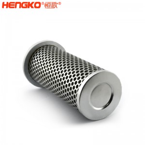 廠家直銷不銹鋼燒結(jié)網(wǎng)濾筒,五層網(wǎng)式過(guò)濾器剛性好可塑性強(qiáng)耐腐蝕