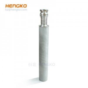 恒歌生產(chǎn)316L不銹鋼燒結(jié)濾芯_高精度液壓過(guò)濾管易清潔不銹鋼濾芯