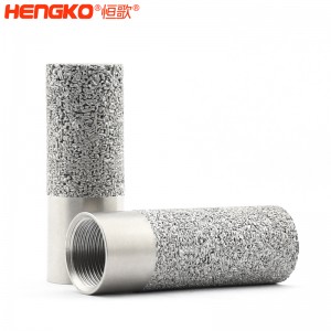 廠家供應(yīng)金屬粉末燒結(jié)露點儀殼體_防風(fēng)雨土壤溫濕度變送器探頭保護罩