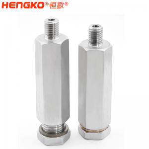 易燃液體、蒸汽燒結(jié)不銹鋼阻火器組合件限流器氣體儲存和運(yùn)輸用