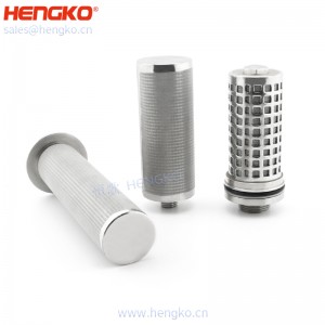 廠家定制316L不銹鋼多層復合網(wǎng)燒結過濾筒濾芯防水透氣_用于化工行業(yè)