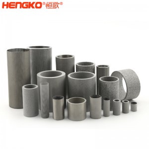 廠(chǎng)家定制微米多孔不銹鋼粉末燒結(jié)濾管高精度耐腐蝕氣體液體過(guò)濾器工業(yè)用