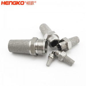 專業(yè)定制燒結(jié)不銹鋼平頭錐形消聲器工業(yè)除塵消音降噪氣動(dòng)元件,應(yīng)用于鼓風(fēng)機(jī)