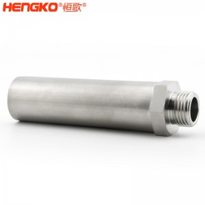 耐高壓工業(yè)設(shè)備外螺紋不銹鋼濾芯,易清洗使用壽命長(zhǎng)燒結(jié)濾芯