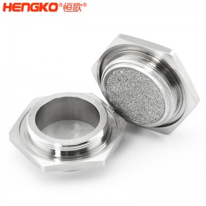 恒歌定制316不銹鋼燒結(jié)呼吸機(jī)濾芯耐腐蝕防塵過濾精準(zhǔn)醫(yī)療級(jí)無創(chuàng)呼吸機(jī)配件